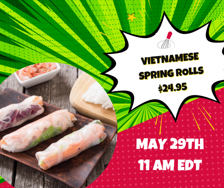 Learn to Make Vietnamese Spring Rolls